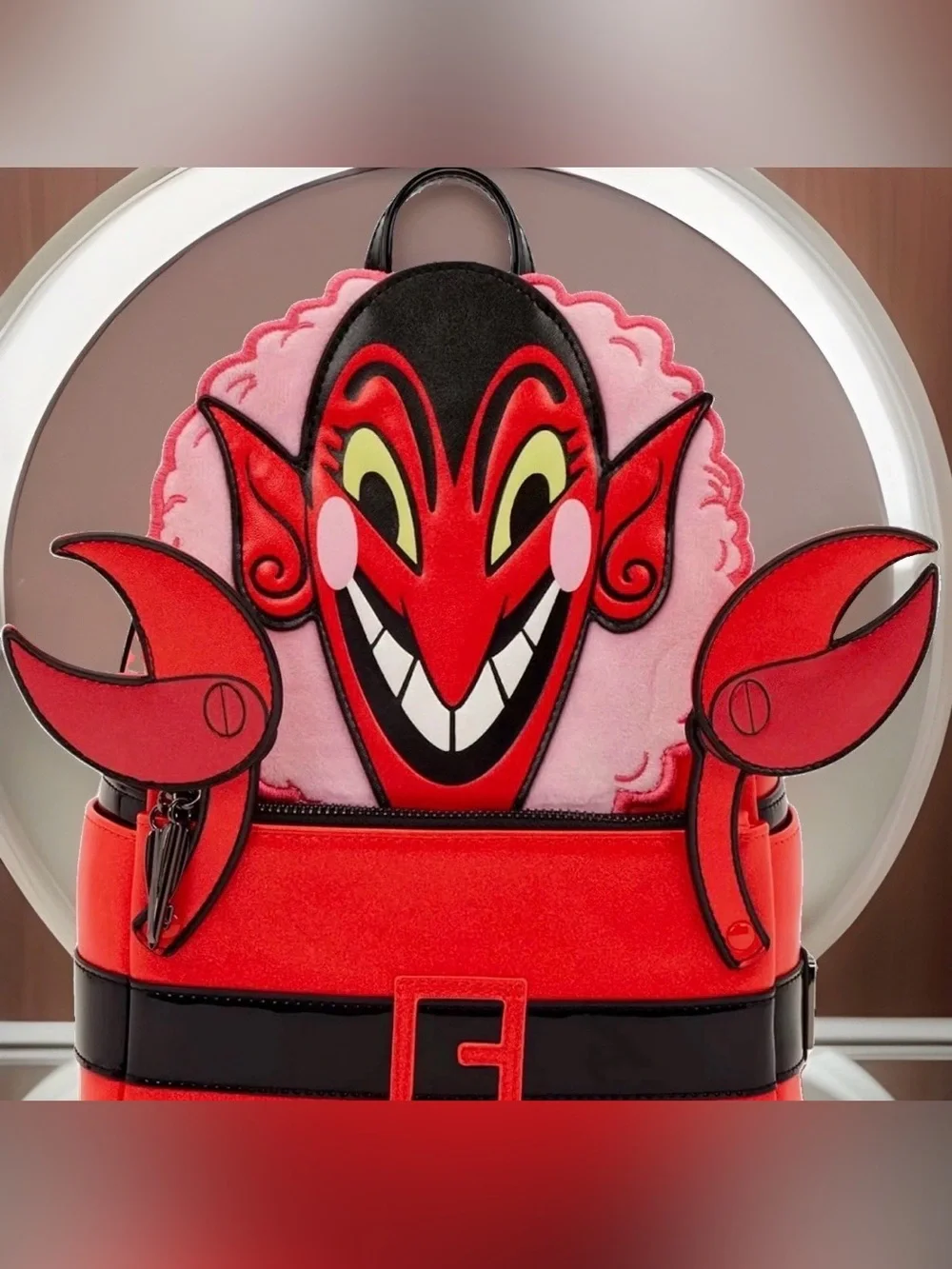 NEW w Tags POWER PUFF GIRLS Cartoon Network Glow in the Dark HIM Red Backpack